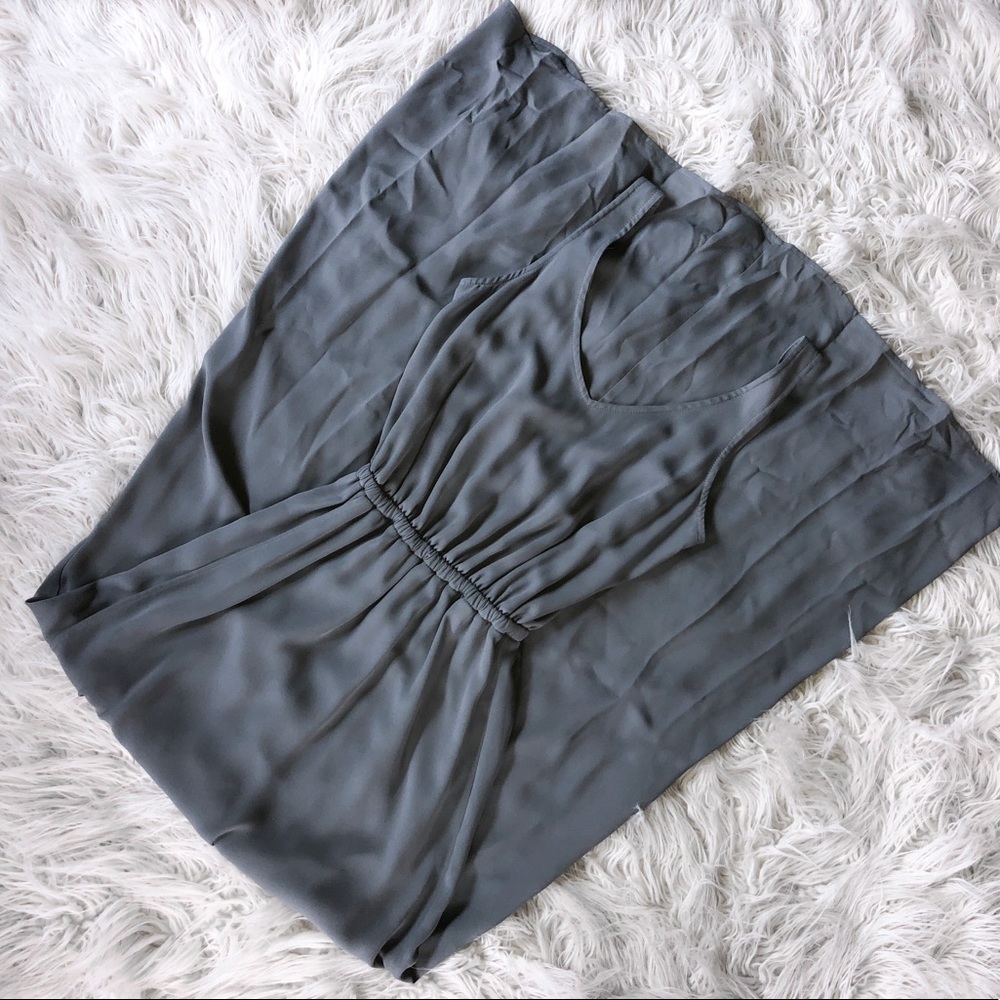 Kendall Maxi Dress ~ Soft Charcoal Crisp